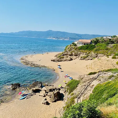 Prázdninový dům Casa Sul Mare Con Splendida Vista E Accesso Diretto Porto Alabe